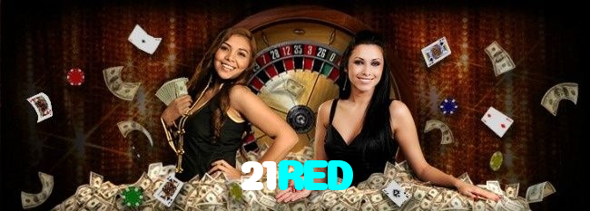 21RED casino presented on mobile device in Pakistan with slots and live games