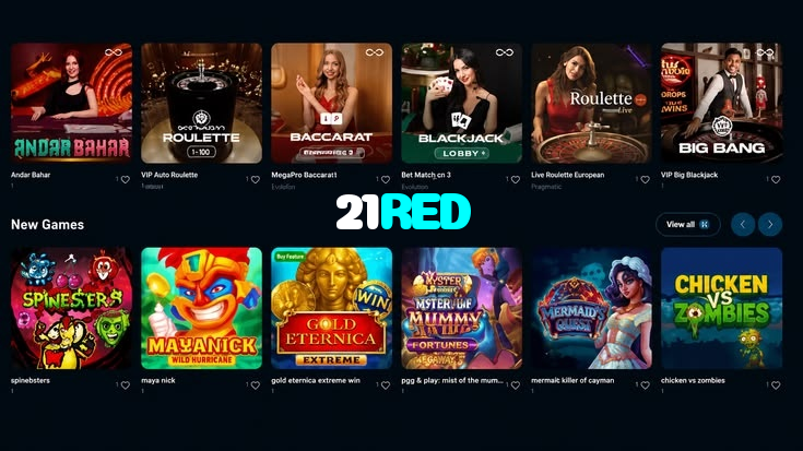 making first deposit on 21RED website using local payment methods in Pakistan